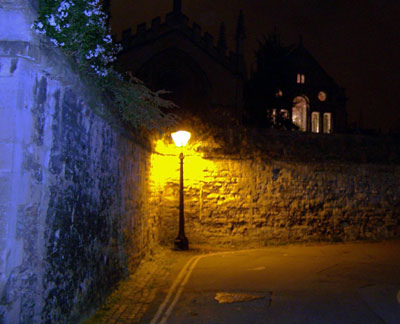 queens lane oxford night