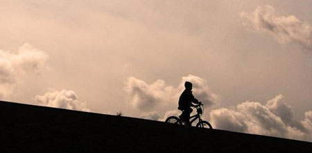 cycling night