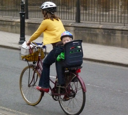A cool way to get to nursery school