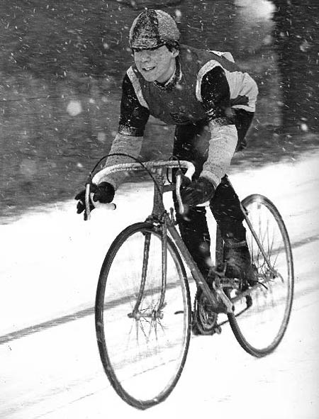 Smiling in Snow