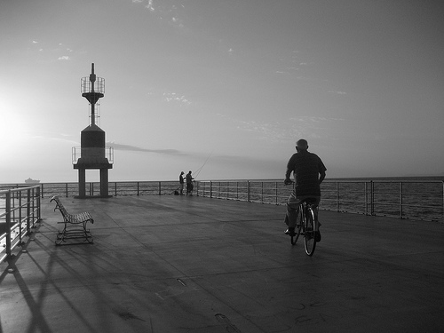 Cycling into Sea