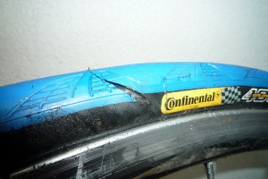 Split Tyre