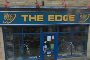the edge