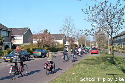 School Trip by Bike