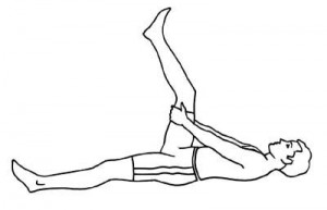 Hamstring stretch