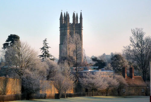 Frosty Morning in Oxford - 5 degrees